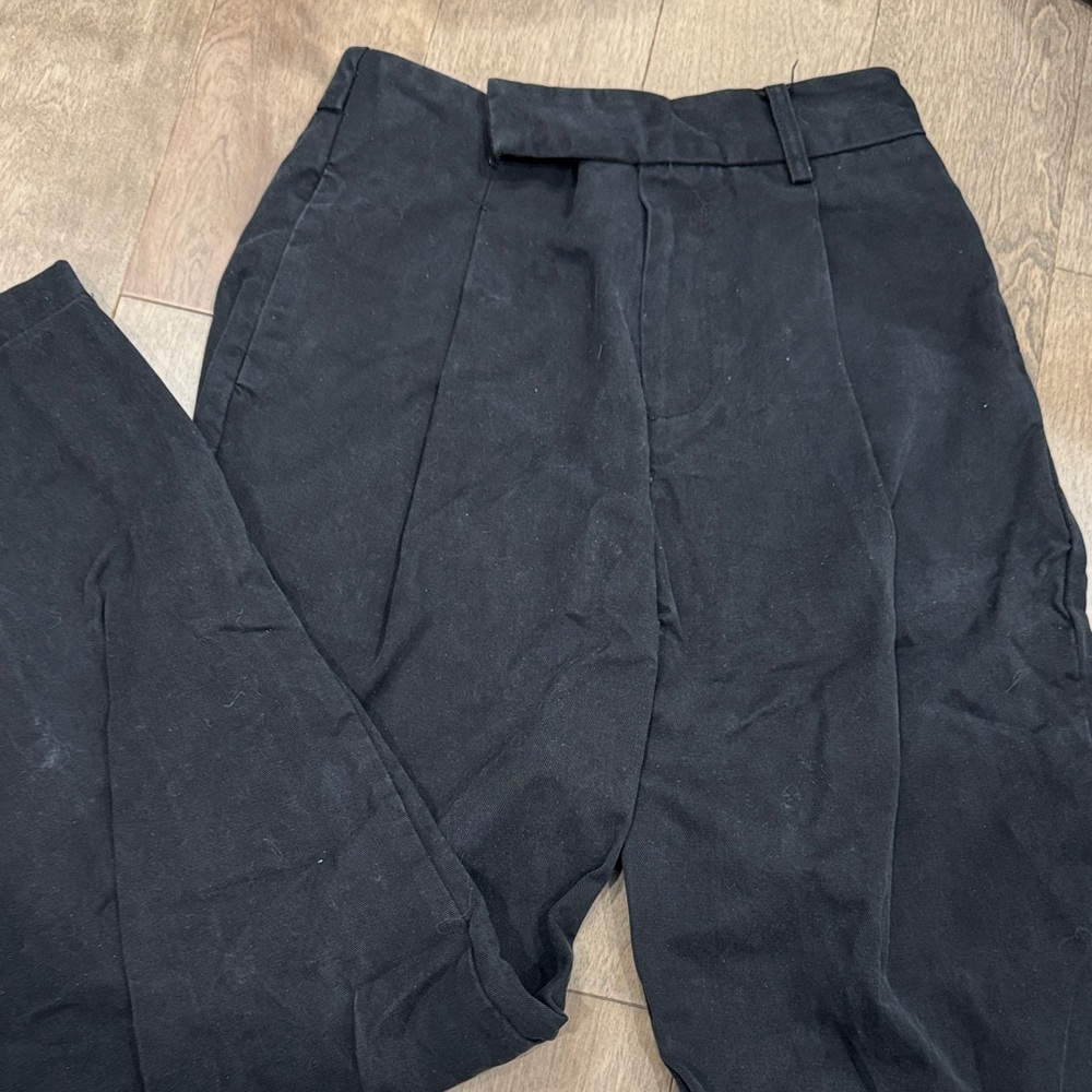 Elegant Black Women's Chino Pants